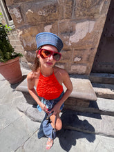 Carica l'immagine nel visualizzatore di Gallery, Denim Sailor Hat