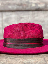 Load image into Gallery viewer, elegante cappello boho modello fedora in velluto perfetto per inverno