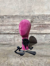 Load image into Gallery viewer, choker fiore di seta con nastro handmade ely b hats