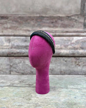 Carica l&#39;immagine nel visualizzatore di Gallery, headband-denim-cotone-cristalli-perle-elyb-hats