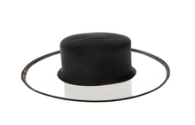 Load image into Gallery viewer, cappello estivo realizzato a mano in paglia con la tesa in pvc